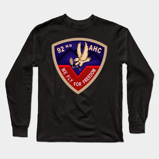 92nd Assault Helicopter Company - AHC Long Sleeve T-Shirt by twix123844